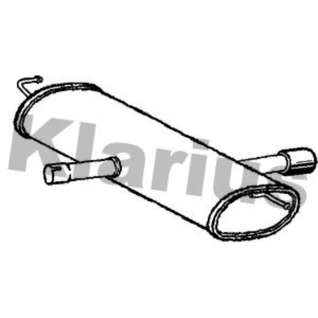 Silencieux Arrière Klarius 221043
