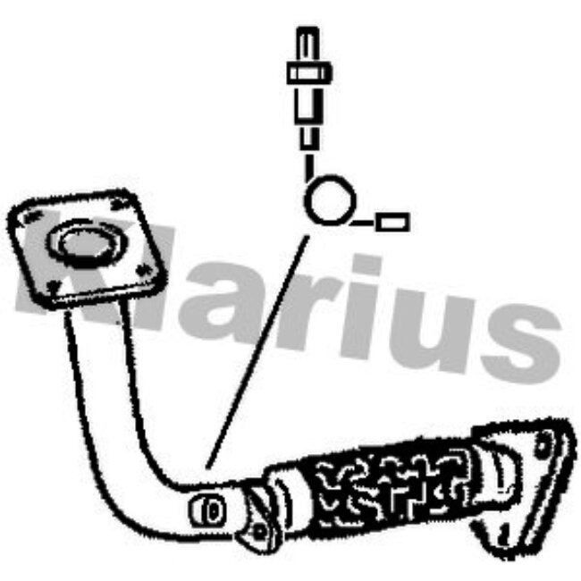 Tube D'échappement Klarius 301181