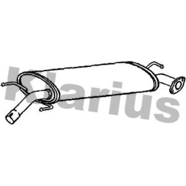 Tube D'échappement Klarius 231404