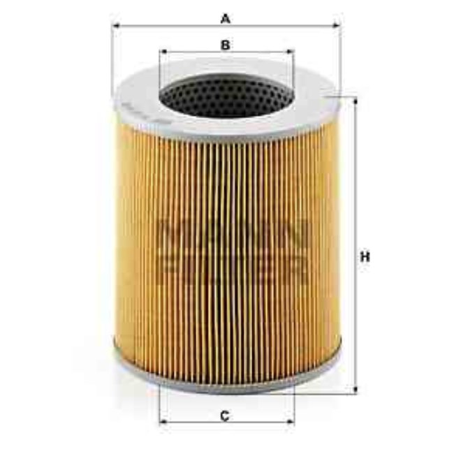 Filtre À Huile Mann-filter H15111/2