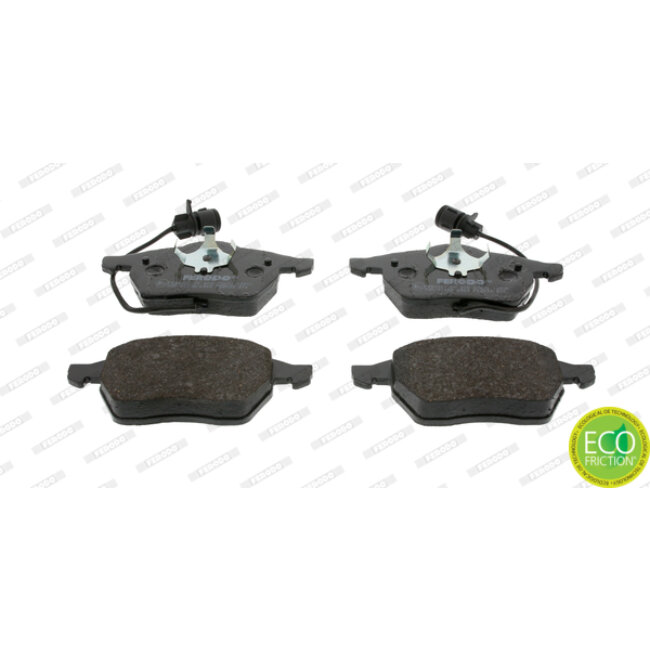 4 Plaquettes De Frein Ferodo Fdb590