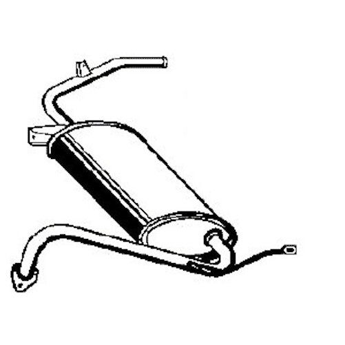 Tube D'échappement Nps M430i36