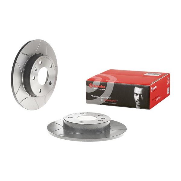 2 Disques De Frein Brembo Max 08.7627.75