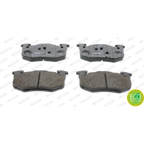 4 Plaquettes De Frein Ferodo Fdb558