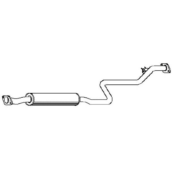 Tube D'échappement Nps M430a116