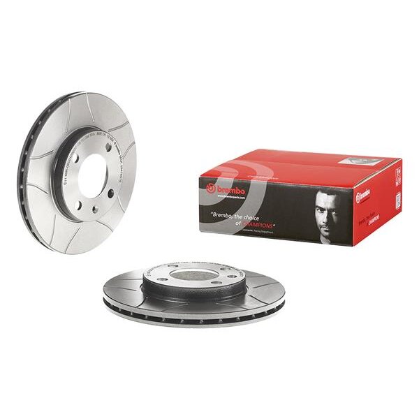 2 Disques De Frein Sport Brembo 09.4765.75