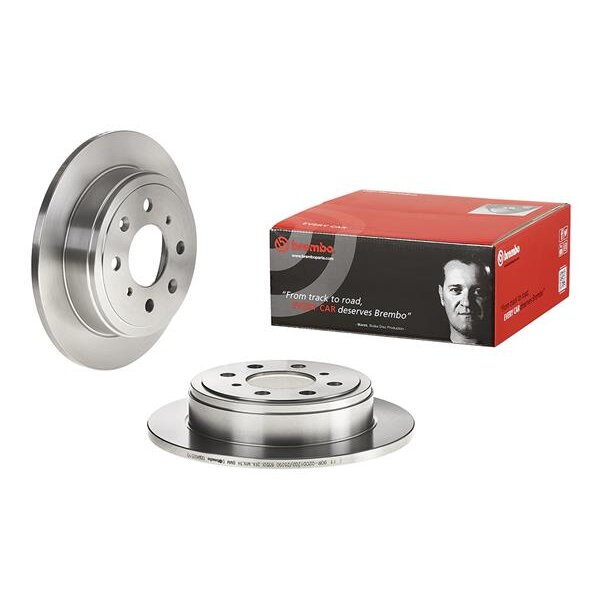 2 Disques De Frein Brembo 08.9605.10