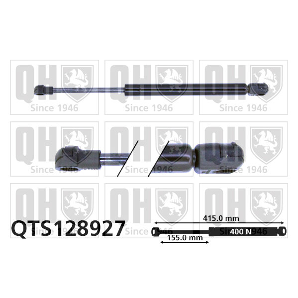 Vérin De Coffre Quinton Hazell Qts128927