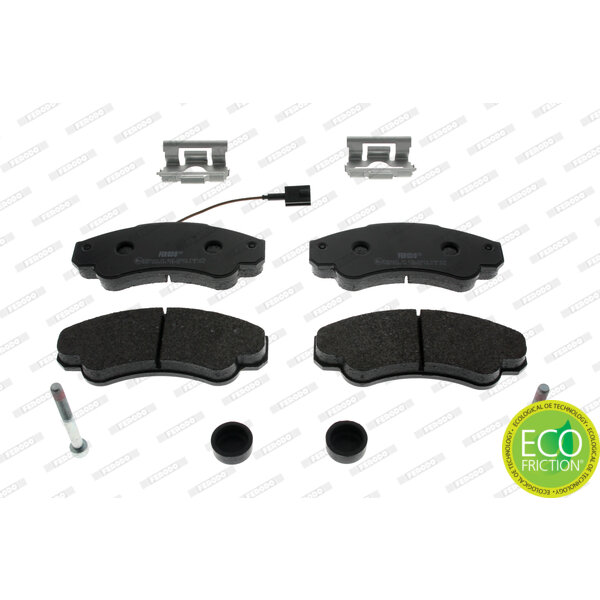4 Plaquettes De Frein Ferodo Fvr1479