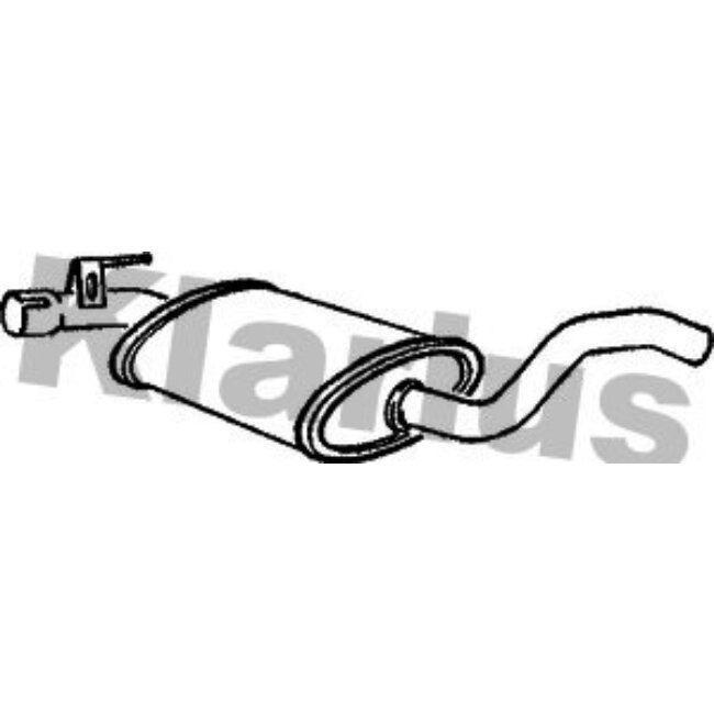 Silencieux Intermédiaire Klarius 210515