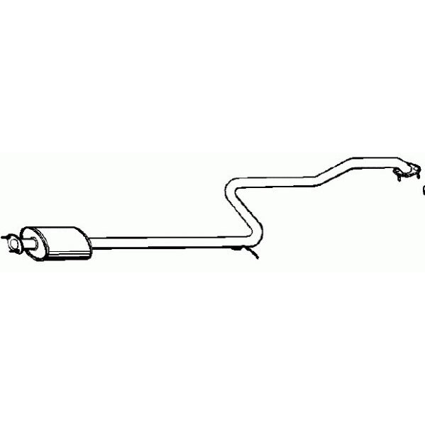 Tube D'échappement Nps N430n129
