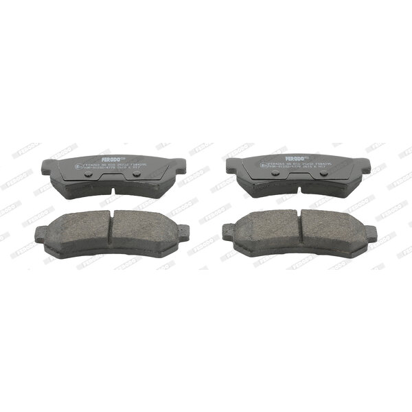 4 Plaquettes De Frein Ferodo Fdb4295