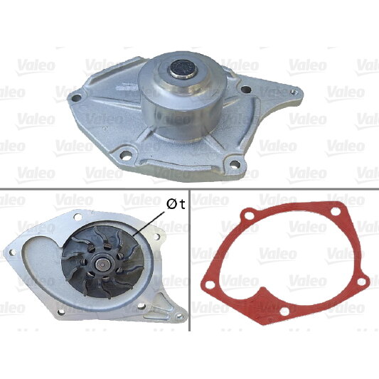 Pompe À Eau Valeo 506674