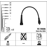 NGK Faisceau HT RC-RN640 – Compatible Renault Clio I, Super 5, Express, Trafic – 5 Conduites
