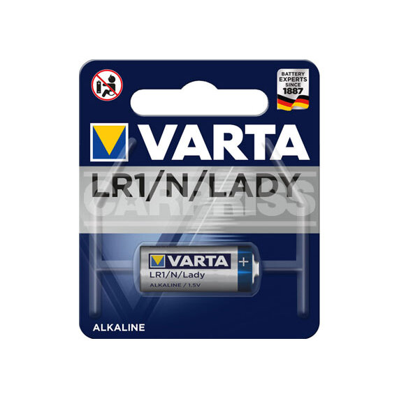 1 Pile Ronde Alcaline Varta Lr1/n