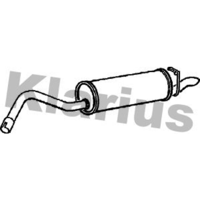 Tube D'échappement Klarius 230146