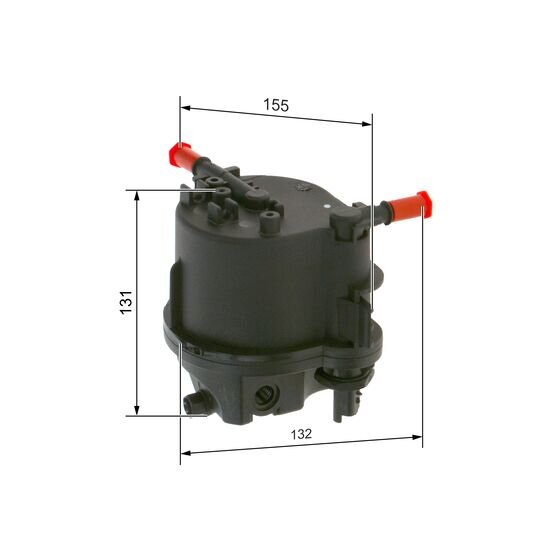 Filtre À Carburant Bosch 0450906460