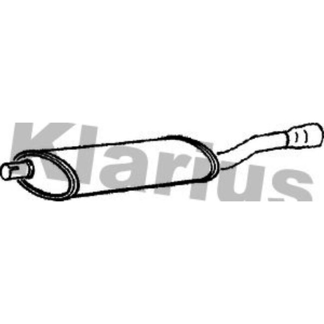 Silencieux Arrière Klarius 230517