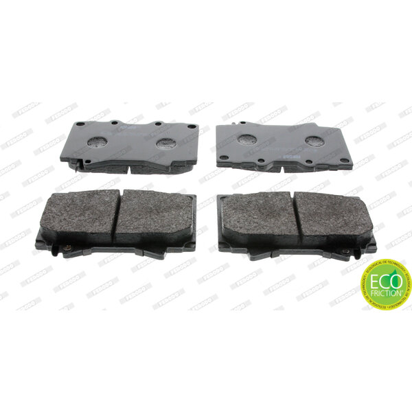 4 Plaquettes De Frein Ferodo Fdb1456