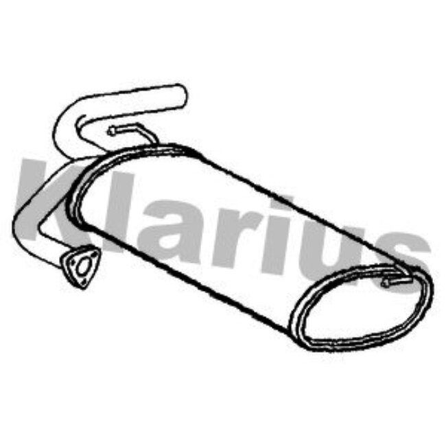 Silencieux Arrière Klarius 231440