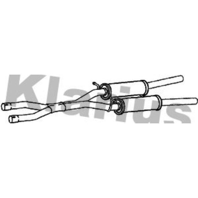 Silencieux Intermédiaire Klarius 261032