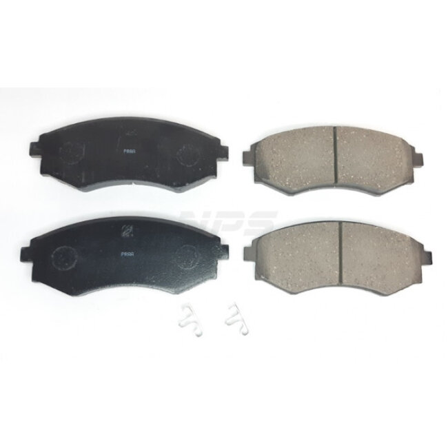 4 Plaquettes De Frein Nps D360o12