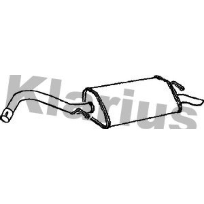 Silencieux Arrière Klarius 230749