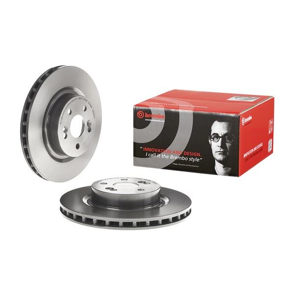 2 Disques De Frein Brembo Vernis Uv 09.8904.11