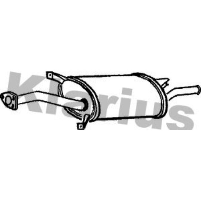 Tube D'échappement Klarius 230515