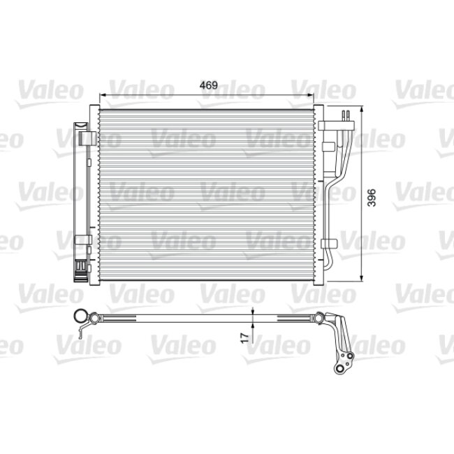 Condenseur Valeo 814070