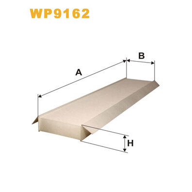Filtre D'habitacle Standard Wix Filters Wp9162
