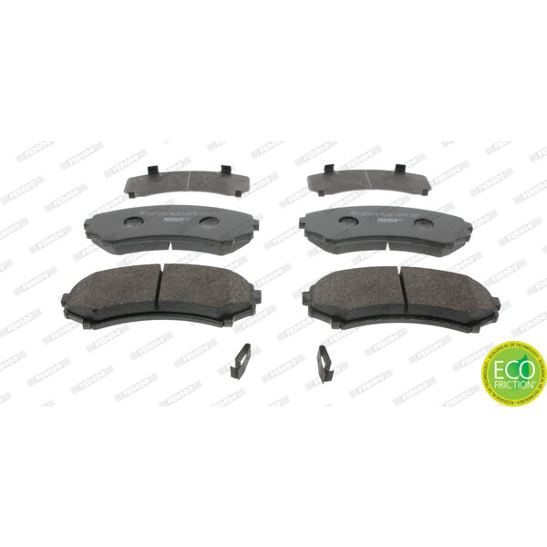 4 Plaquettes De Frein Ferodo Fdb1603