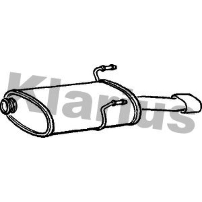 Silencieux Arrière Klarius 210652