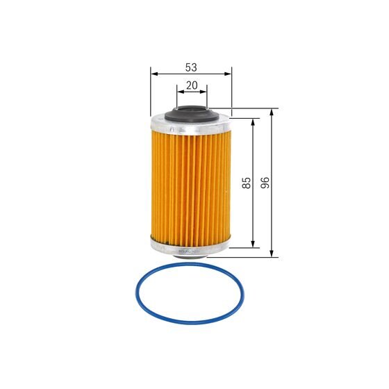 Filtre À Huile Bosch F026407109