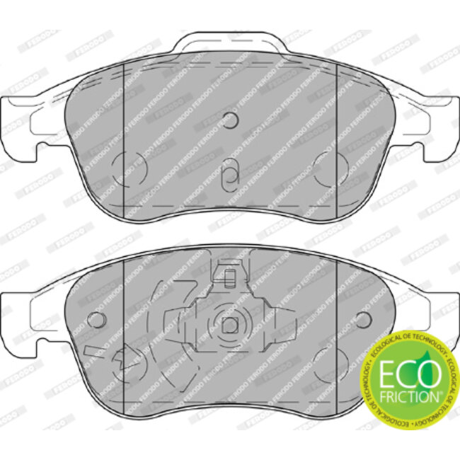 4 Plaquettes De Frein Ferodo Fdb4180