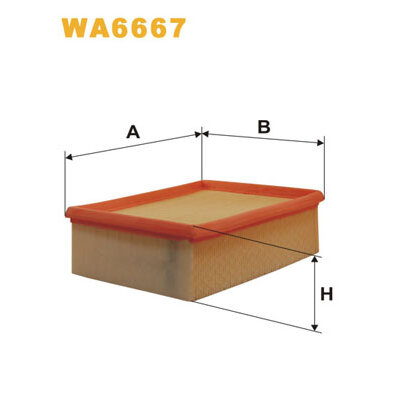 Filtre À Air Wix Filters Wa6667