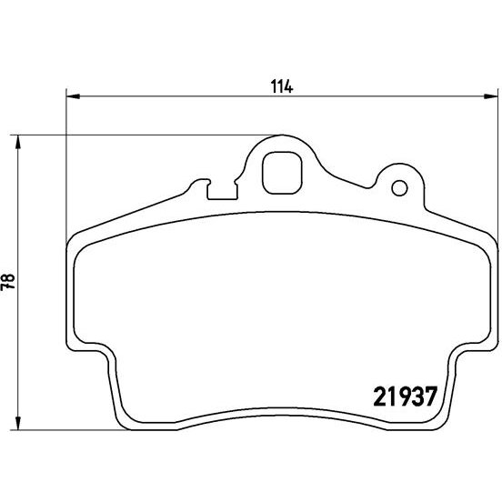 4 Plaquettes De Frein Brembo P65007
