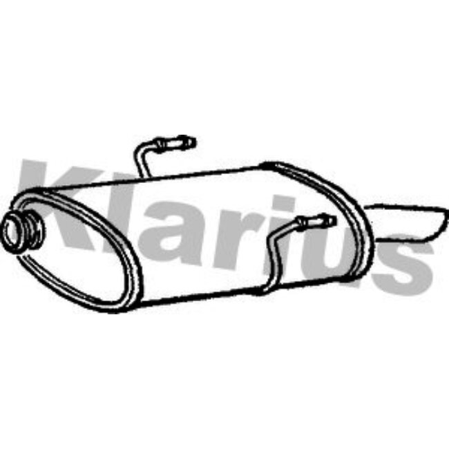 Silencieux Arrière Klarius 210493