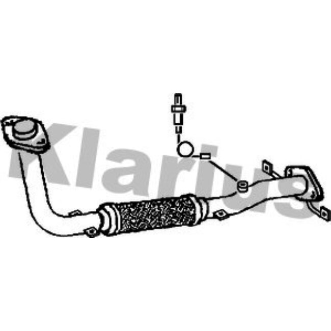 Tuyau Avant Pour Catalyseur Klarius 301579