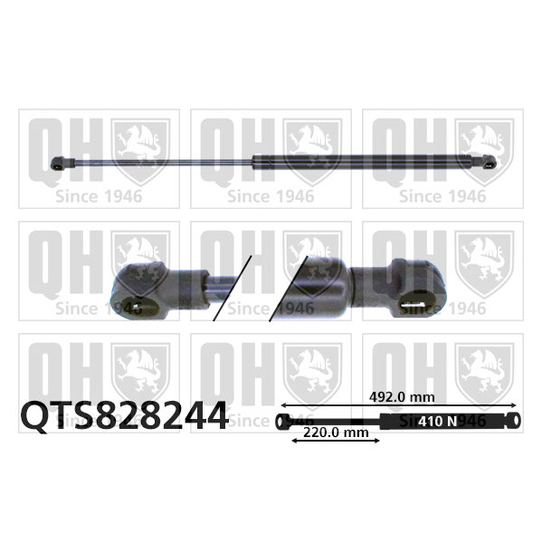 Vérin De Coffre Quinton Hazell Qts828244
