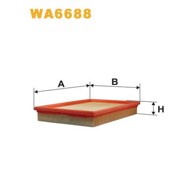 Filtre À Air Wix Wa6688