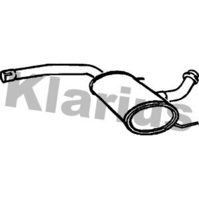 Silencieux Intermédiaire Klarius 220469