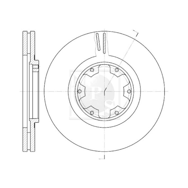 1 Disque De Frein Nps N330n13