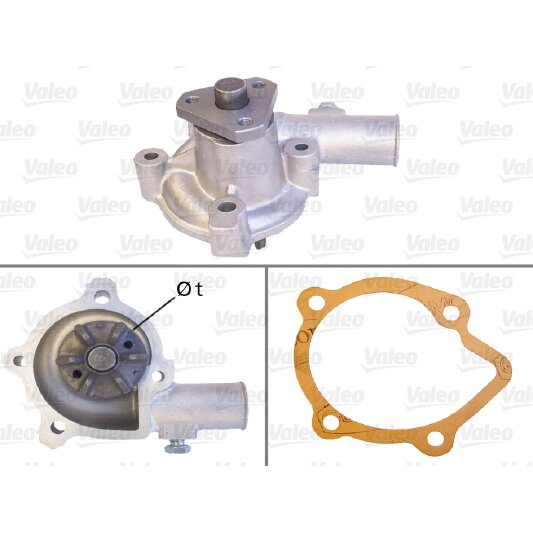Pompe À Eau Valeo 506032
