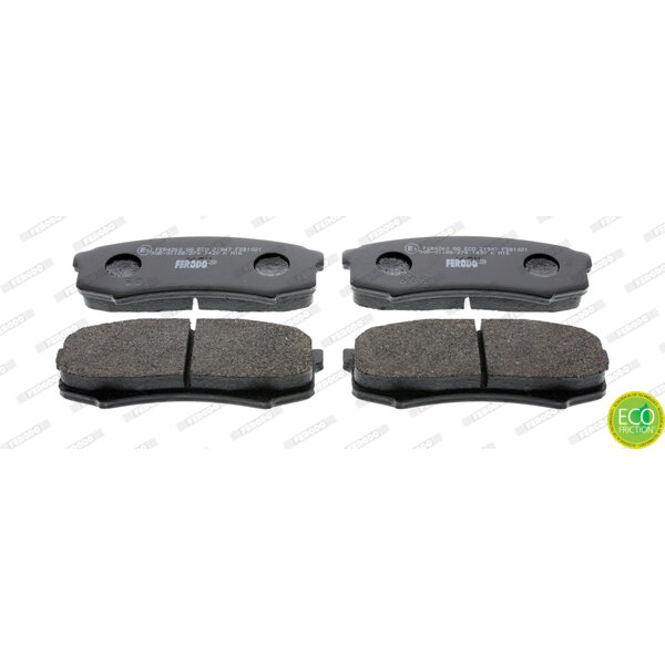 4 Plaquettes De Frein Ferodo Fdb1021