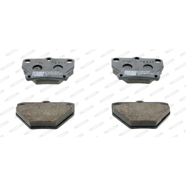 4 Plaquettes De Frein Ferodo Fdb1395
