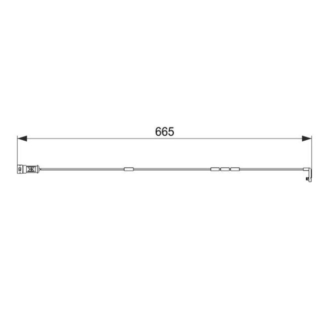 Témoin D'usure Bosch 1987474579