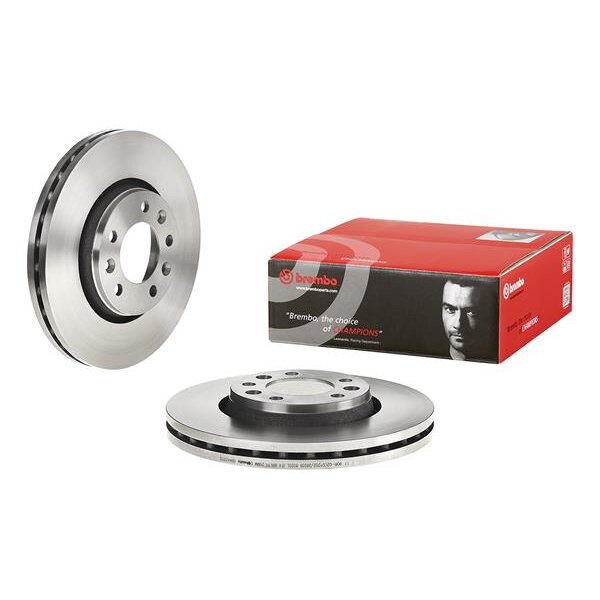 2 Disques De Frein Brembo 09.a422.10