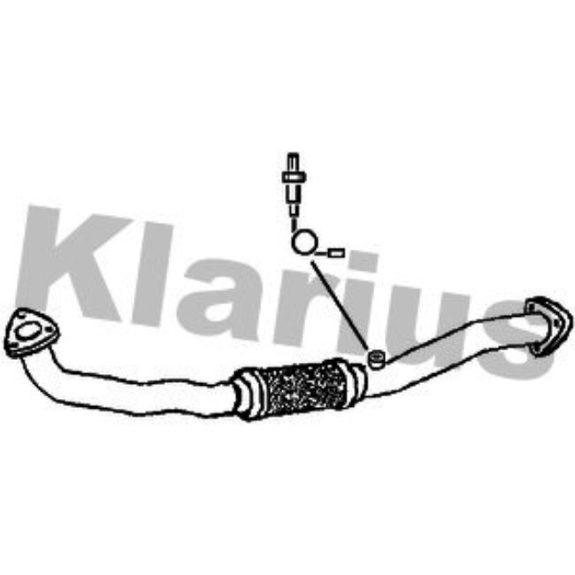 Tuyau Avant Pour Catalyseur Klarius 302008