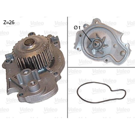 Pompe À Eau Valeo 506443